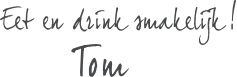 Handtekening Tom